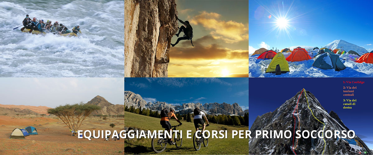 Equipaggiamenti e corsi per primo soccorso